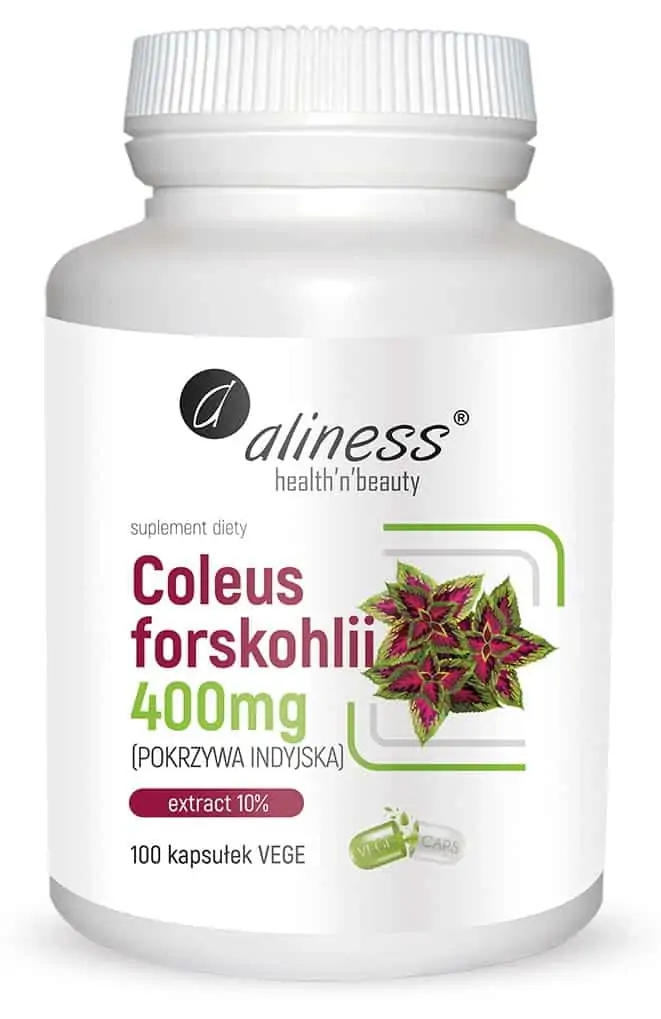 Aliness Coleus Forskohlii 400mg Indian Coleus 100 Vegetarian Capsules - Low Price Check Reviews And Dosage