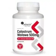 ALINESS Colostrum Wołowe 40% Immunoglobuliny IG (Siara Bydlęca) - 100 kapsułek