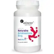 ALINESS Naturalna Astaksantyna Nat Axtin 8mg 60 Kapsułek