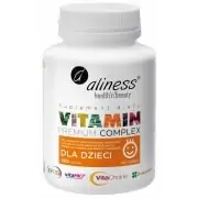 ALINESS Premium Vitamin Complex dla Dzieci 120 Tabletek do ssania