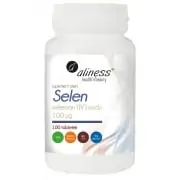 ALINESS Selen selenian (IV) sodu 100mcg 100 Tabletek wegetariańskich