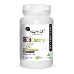 ALINESS CDP Choline 250mg (Citicoline, Nervous System) 60 Vegetarian Capsules