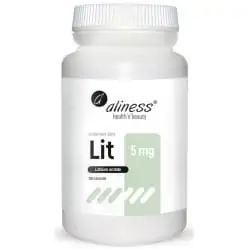 ALINESS Lit 5mg (Orotan Litu) 100 Tabletek wegetariańskich