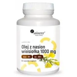 ALINESS Olej z Nasion Wiesiołka 1000 mg - 90 kapsułek
