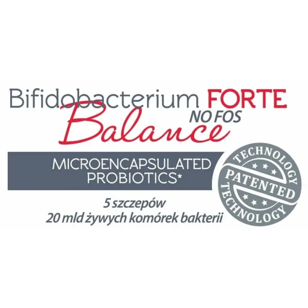 ALINESS ProbioBALANCE Bifidobacterium FORTE Balance NO FOSS (Probiotic) 60 vegetarian capsules