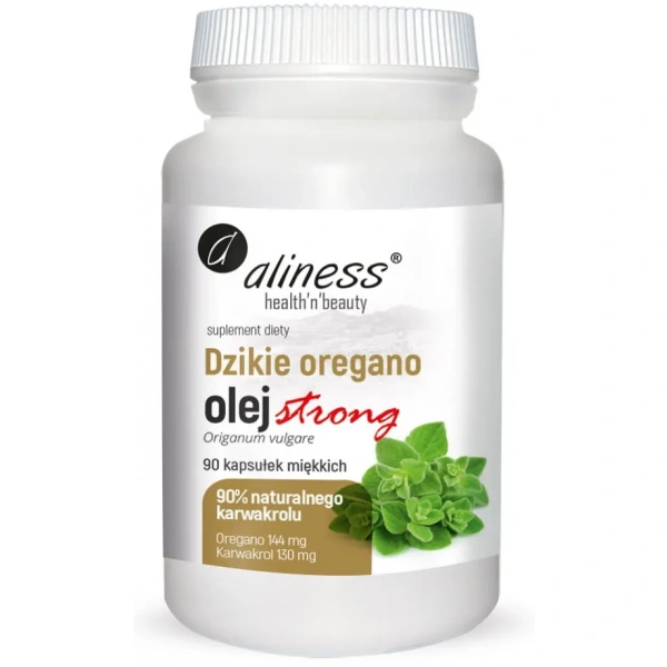 ALINESS Wild Oregano Oil STRONG 90 Soft capsules