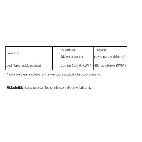 ALINESS Iodine 200mcg (Potassium Iodide) 200 Vegetarian Tablets