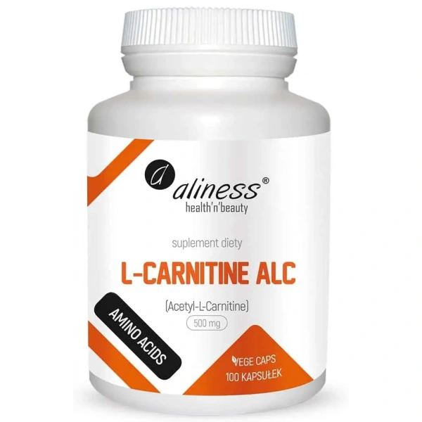 ALINESS L-Carnityne ALC 500mg (L-Carnitine) 100 Vegetarian Capsules