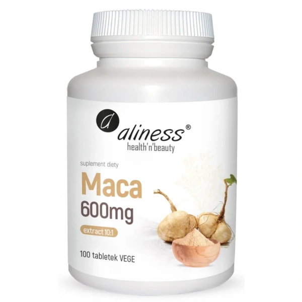 ALINESS Maca extract 10: 1 600mg 100 Vegetarian Tablets