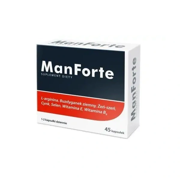 ALINESS ManForte (Wsparcie Zdrowia Seksualnego Mężczyzn) 45 kapsułek