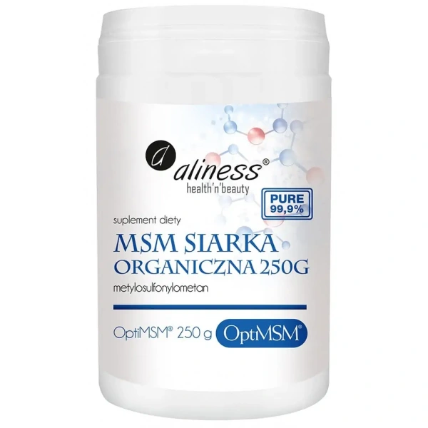 ALINESS MSM Organic Sulfur (OptiMSM) 250g