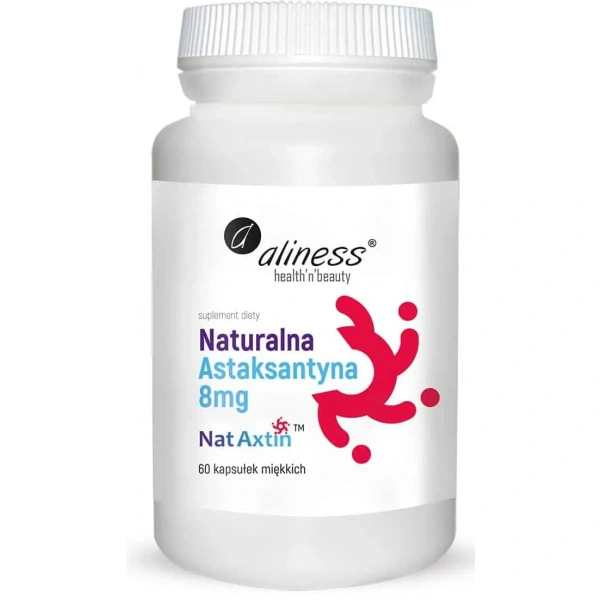 ALINESS Natural Astaxanthin Nat Axtin 8mg 60 capsules