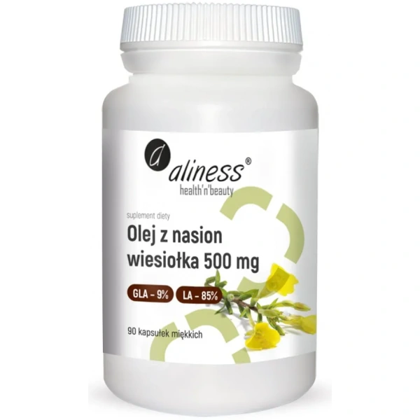 ALINESS Evening Primrose Seed Oil 500mg 90 capsules soft