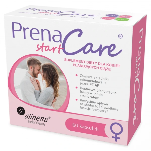 ALINESS PrenaCare START for Women (Fertility Support) 60 Vegetarian Capsules
