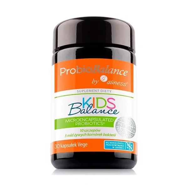ALINESS ProbioBALANCE - KIDS Balance 5 mld (Probiotic for Kids) - 30 vegetarian capsules