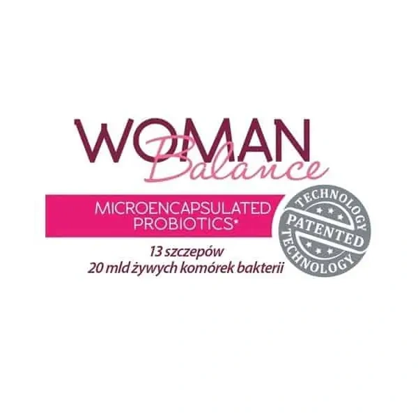 ALINESS ProbioBalance Woman Balance 20 mld (Probiotyk dla Kobiet) 30 kapsułek wegetariańskich