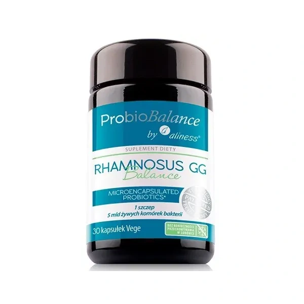 ALINESS ProbioBalance Rhamnosus GG Balance 5 mld (Probiotyk) 30 kapsułek wegetariańskich