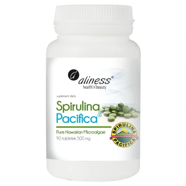 ALINESS Spirulina Pacifica (Pure Hawaiian Microalgae) 500mg 90 Vege Tablet