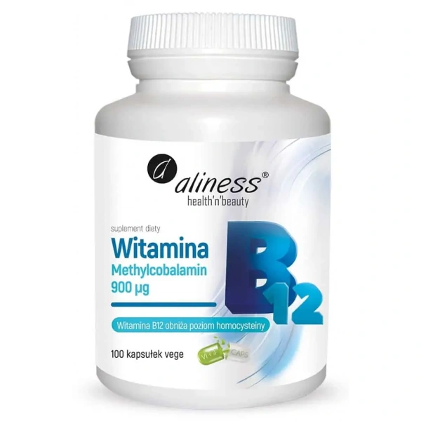 ALINESS Vitamin B12 Methylcobalamin 900µg - 100 vegetarian capsules