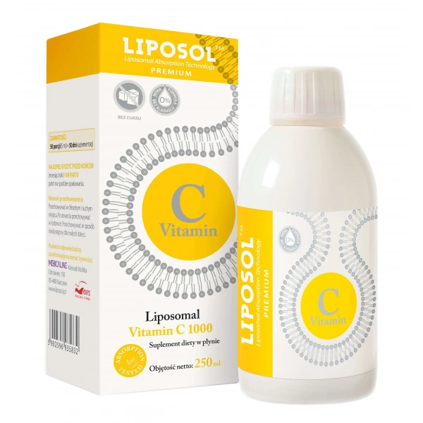 MEDICALINE LIPOSOL Liposomalna Witamina C 1000 - 250ml