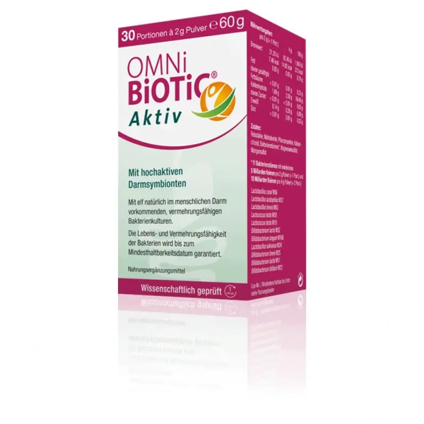 OMNi-BiOTiC ACTIVE (Gut microbiome in the elderly) 30 Sachets