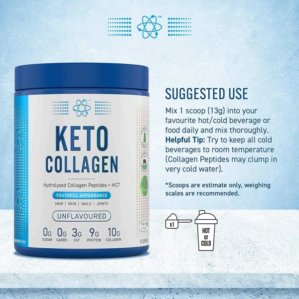 APPLIED NUTRITION Keto Collagen 325g