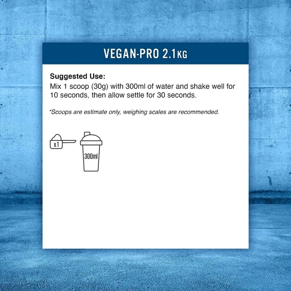 APPLIED NUTRITION Vegan Pro - Plant Based Protein Blend (Białko Wegańskie - Tested for Athletes) 2.1kg Truskawka