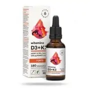 AURA HERBALS Witamina D3 + K2 FORTE 4000IU + 100mcg 30ml