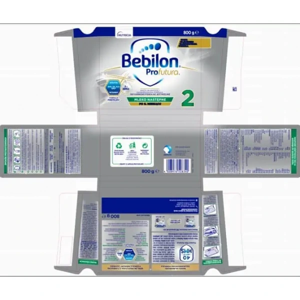 BEBILON 2 Profutura (Mleko modyfikowane dla niemowląt powyżej 6. miesiąca życia) 2 x 800g