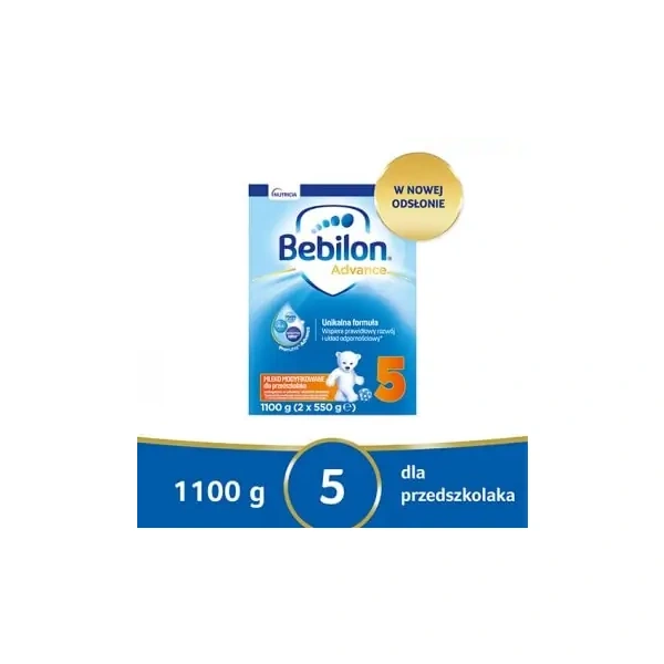 BEBILON 5 z Pronutra-Advance Mleko modyfikowane dla dzieci po 2,5. roku) 1100g