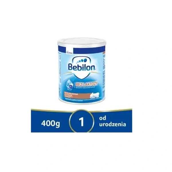 BEBILON Bez Laktozy (Mleko początkowe dla niemowląt do 6. miesiąca życia) 400g