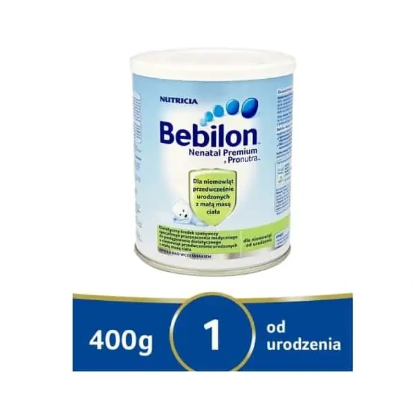 BEBILON Nenatal Premium z Pronutra (Modyfikowane mleko dla Wcześniaków) 400g