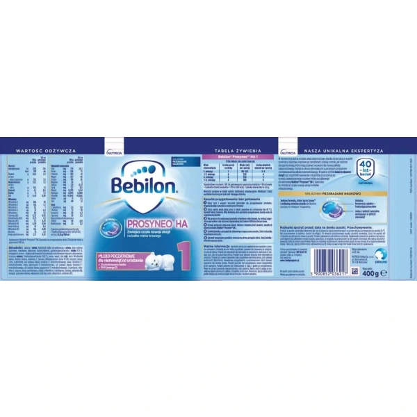 BEBILON Prosyneo HA 1 (Initial milk for newborns and infants) 400g