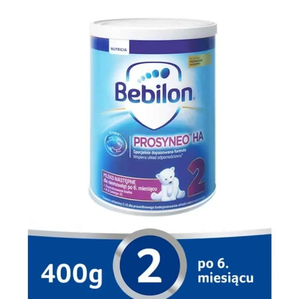 BEBILON Prosyneo HA 2 (Mleko modyfikowane po 6 miesiącu życia) 4 x 400g