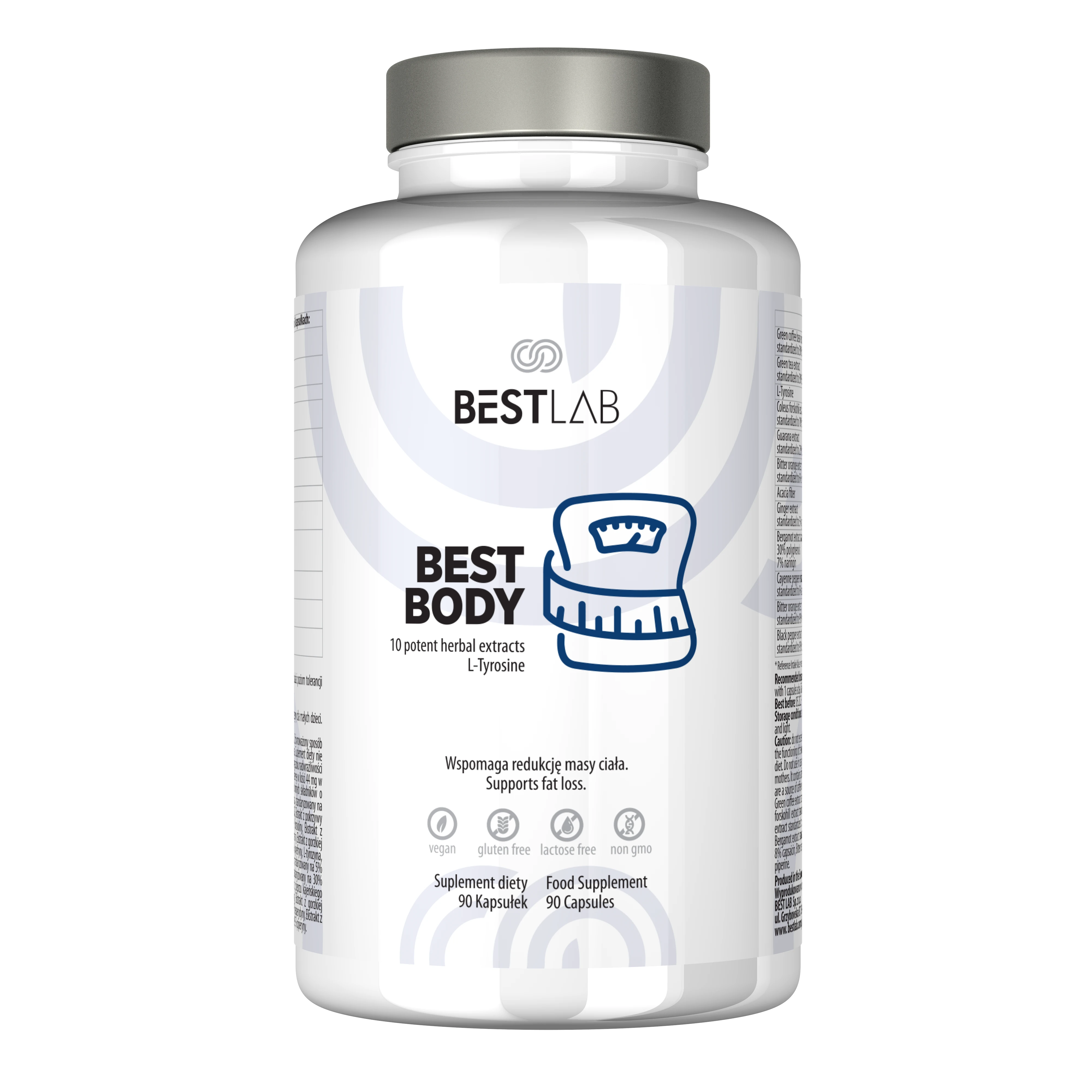 Bestlab Bestbody (Supports Fat Loss) 90 Vegan Capsules - Low Price