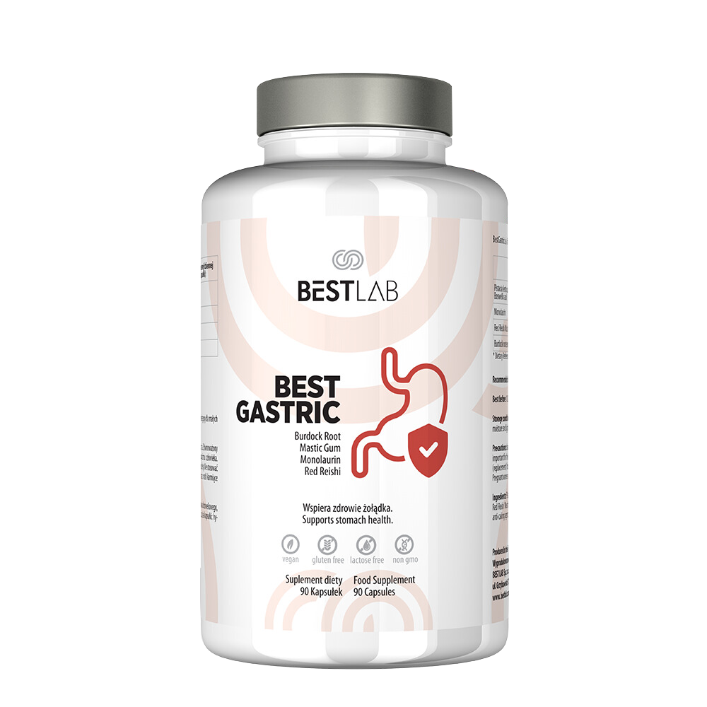 BESTLAB BestGastric (wsparcie zdrowia żołądka) 90 Kapsułek