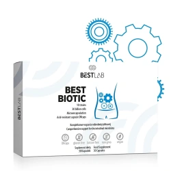 BESTLAB BestBiotic (Wsparcie mikrobioty jelitowej) 30 Kapsułek
