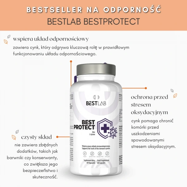 BESTLAB BestProtect (Antiviral shield, immune support) 60 capsules