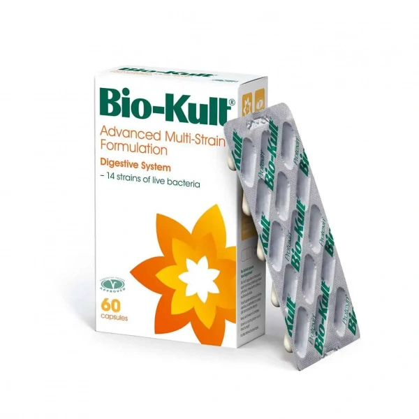 BIO-KULT Advanced Multi-Strain Formula (Probiotic) 60 Vegetarian Capsules