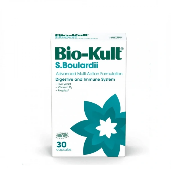 BIO-KULT S.Boulardii (Wsparcie układu pokarmowego i odpornościowego) 30 Kapsułek
