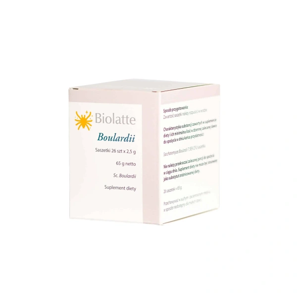 BIOLATTE Boulardii (Probiotic, Micro Yeast Saccharomyces Boulardii) 26 Sachets