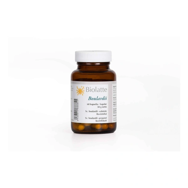 BIOLATTE Boulardii (Probiotyk, mikro drożdże Sc. boulardii) 60 Kapsułek