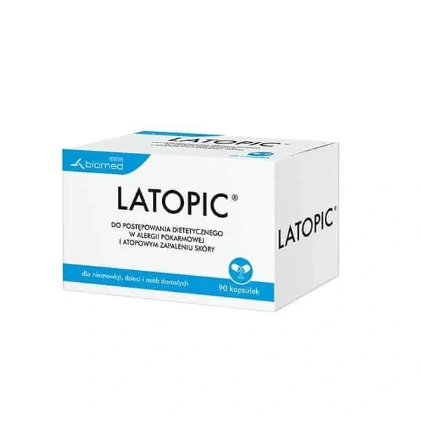 LATOPIC Food Allergies, Atopic Dermatitis 90 capsules