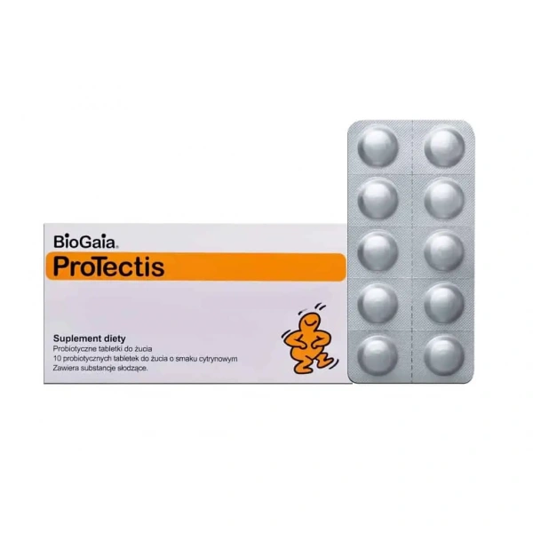 BioGaia ProTectis (Probiotyk dla dzieci) 10 Tabletek do żucia