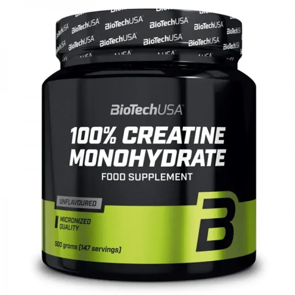 Biotech 100% Creatine Monohydrate - 500g