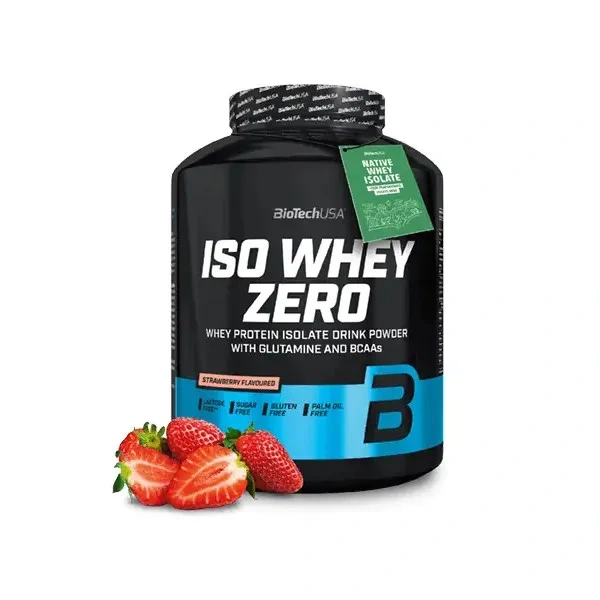 Biotech Iso Whey Zero Lactose Free (Isolate) 2270g Strawberry