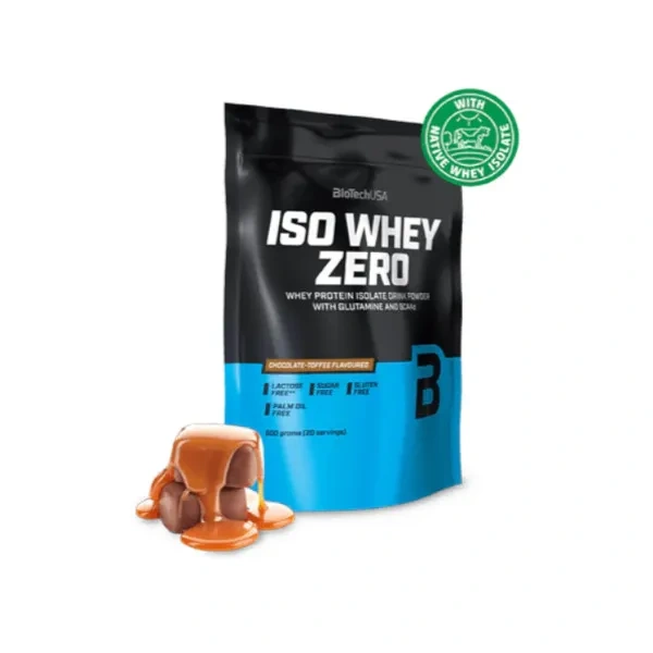 Biotech Iso Whey Zero Lactose Free (Isolate) 500g Chocolate Toffee