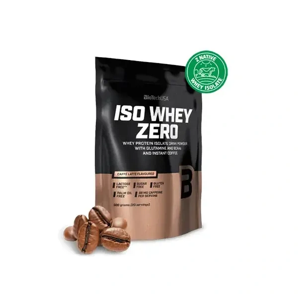 Biotech Iso Whey Zero Lactose Free (Isolate) 500g Caffe Late