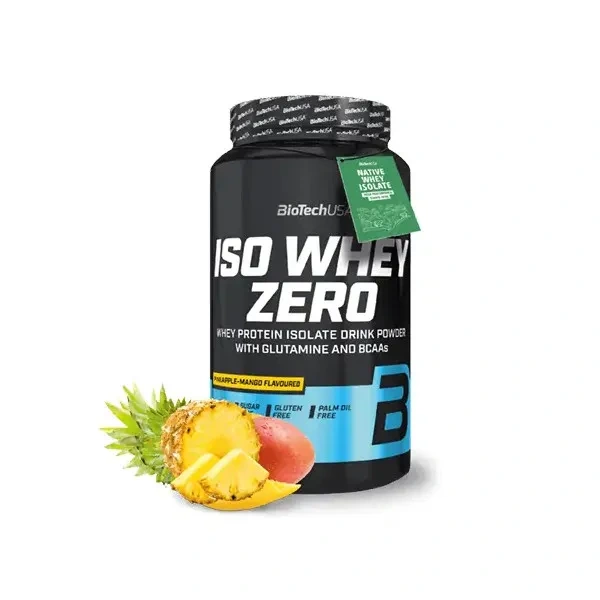 Biotech Iso Whey Zero Lactose Free (Izolat Białka Serwatkowego) 908g Ananas-Mango