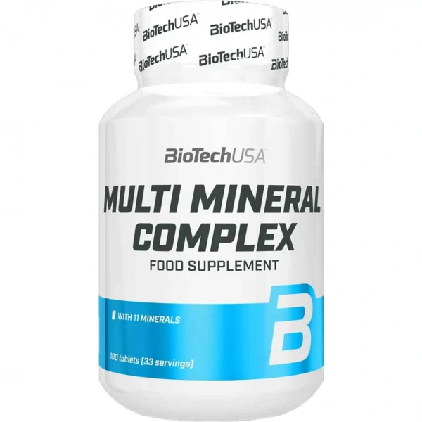 Biotech Multi Mineral Complex (Kompleks Minerałów) 100 Tabletek